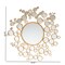 Baxton Studio Castiel Modern Glam and Luxe Antique Goldleaf Metal Bubble Accent Wall Mirror 229-12933-ZORO - alternate 4